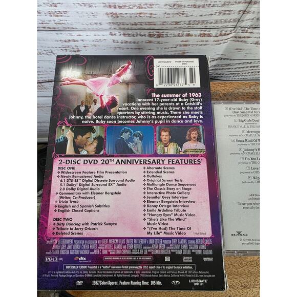 Dirty Dancing 20th Anniversary + More Dirty Dancing CD Lot Soundtrack - Picture 3 of 7